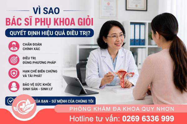 Bác sĩ phụ khoa giỏi – Yếu tố quan trọng trong điều trị các bệnh phụ khoa