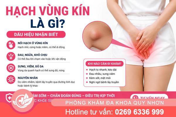 Hạch Vùng Kín Ảnh Hưởng Gì Đến Sức Khỏe Sinh Sản?