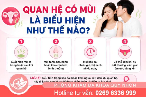 Vì Sao Khi Quan Hệ Lại Có Mùi Khó Chịu?