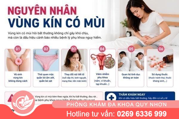 Vùng Kín Có Mùi – Vấn Đề Tế Nhị Chị Em Không Nên Chủ Quan