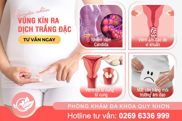 Vùng kín ra dịch trắng đặc kéo dài: Nguy cơ viêm nhiễm phụ khoa